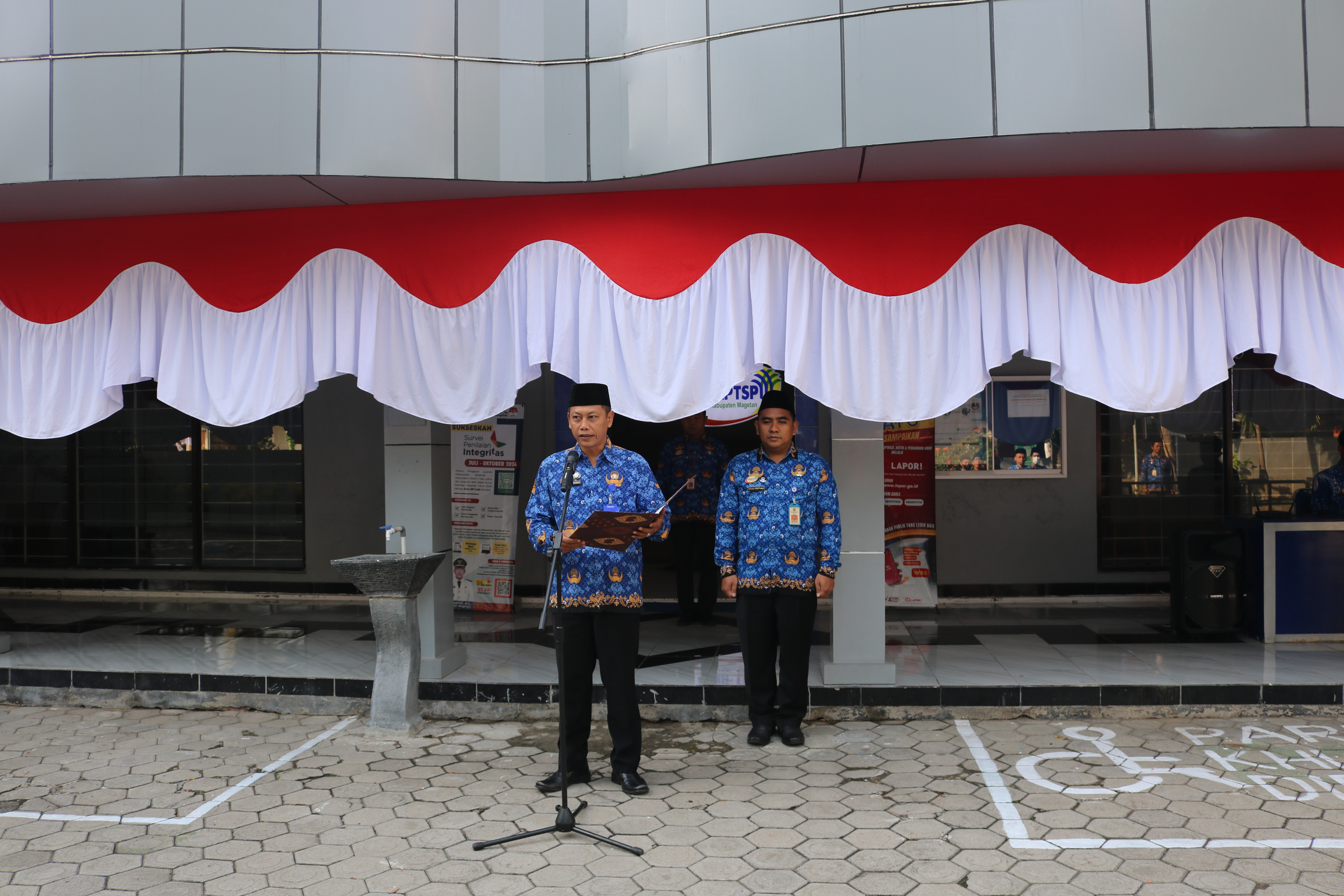 DPMPTSP Kabupaten Magetan Gelar Upacara Peringatan Hari Kesaktian Pancasila