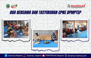 Doa Bersama & Tasyakuran CPNS DPMPTSP Magetan