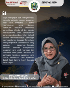 Himbauan Bupati Magetan