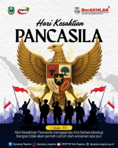 DPMPTSP Kabupaten Magetan Gelar Upacara Peringatan Hari Kesaktian Pancasila