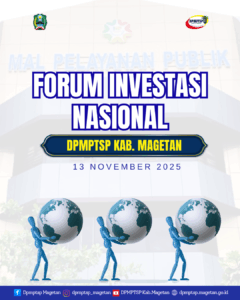 DPMPTSP Kabupaten Magetan Hadiri Forum Investasi Nasional 2025
