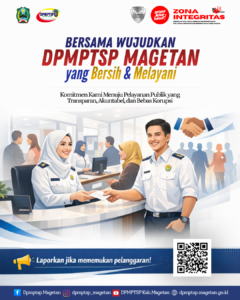 Bersama Wujudkan DPMPTSP Magetan yang Bersih dan Melayani