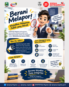DPMPTSP Magetan Dorong Masyarakat Berani Melapor melalui Whistleblowing System
