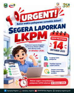 DPMPTSP Kabupaten Magetan Imbau Pelaku Usaha Segera Menyampaikan LKPM